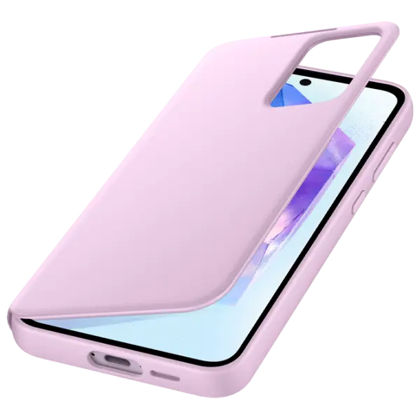 Husă pentru smartphone Samsung Galaxy A55 Smart View Wallet PC Lavender Purple photo 4