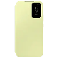 Husă pentru smartphone Samsung Galaxy A34 Flip Cover View PU Lime Green