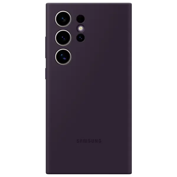 Husă pentru smartphone Samsung Galaxy S24 Ultra Back TPU Dark Purple photo 1