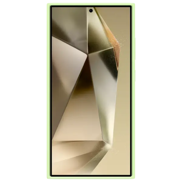 Husă pentru smartphone Samsung Galaxy S24 Ultra Back TPU Light Green photo 2
