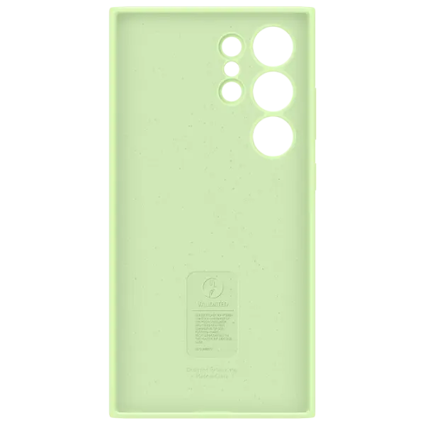 Husă pentru smartphone Samsung Galaxy S24 Ultra Back TPU Light Green photo 5
