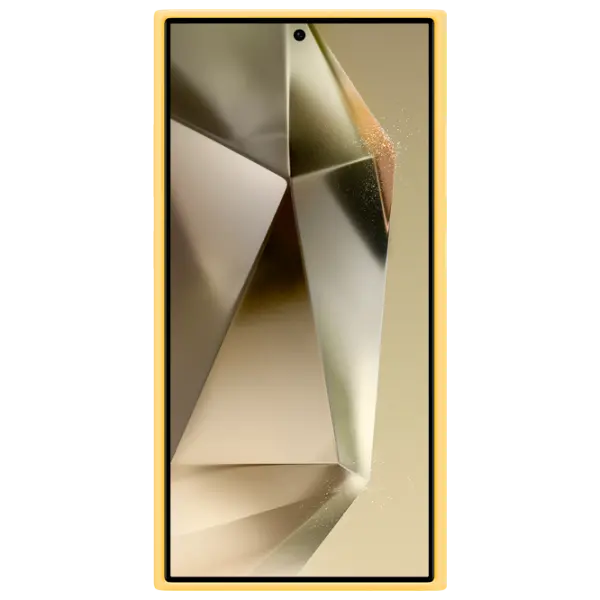 Чехол для смартфона Samsung Galaxy S24 Ultra Back ТПУ Желтый photo 2