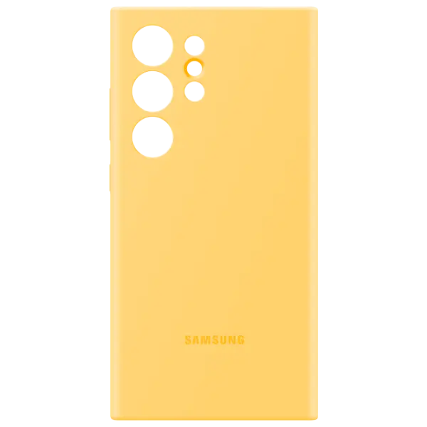 Чехол для смартфона Samsung Galaxy S24 Ultra Back ТПУ Желтый photo 4