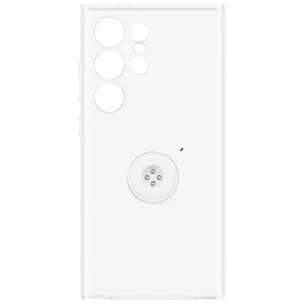 Husă pentru smartphone Samsung Galaxy S24 Ultra Back TPU Transparent photo 3