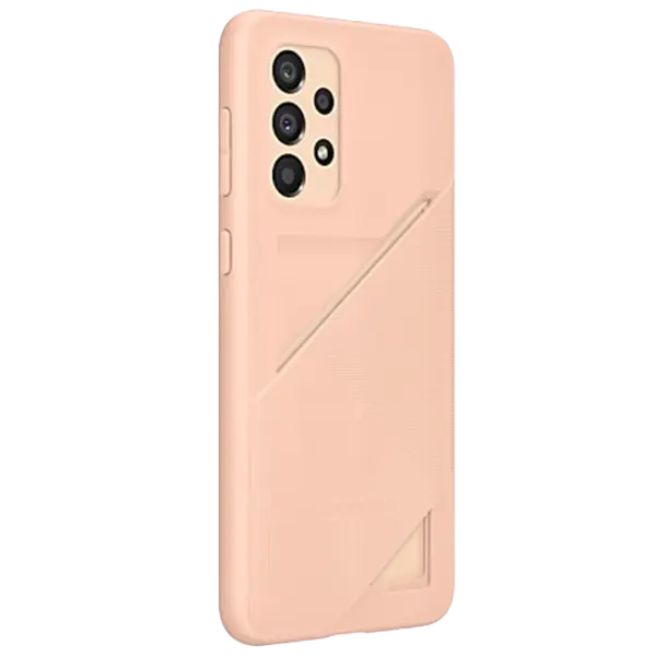 Husă pentru smartphone Samsung Galaxy A33 5G Back TPU Peach Orange photo 2