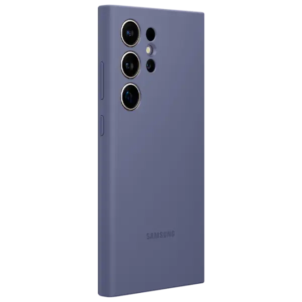 Husă pentru smartphone Samsung Galaxy S24 Ultra Back TPU Violet photo 3