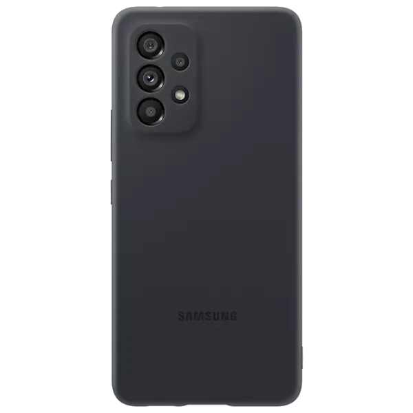 Husă pentru smartphone Samsung Galaxy A53 5G Back TPU Black photo 1