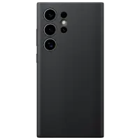 Husă pentru smartphone Samsung Galaxy S24 Ultra Back Piele ecologică Black