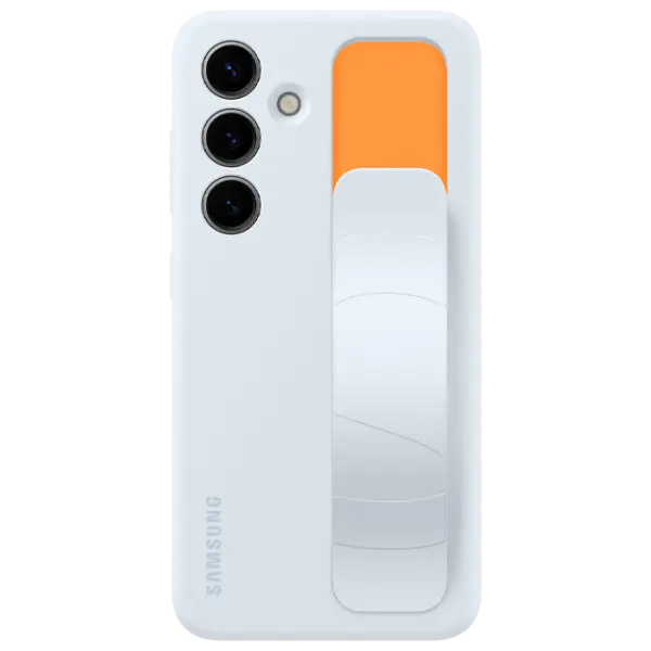 Husă pentru smartphone Samsung Galaxy S24 Standing Cover TPU Light Blue photo 3