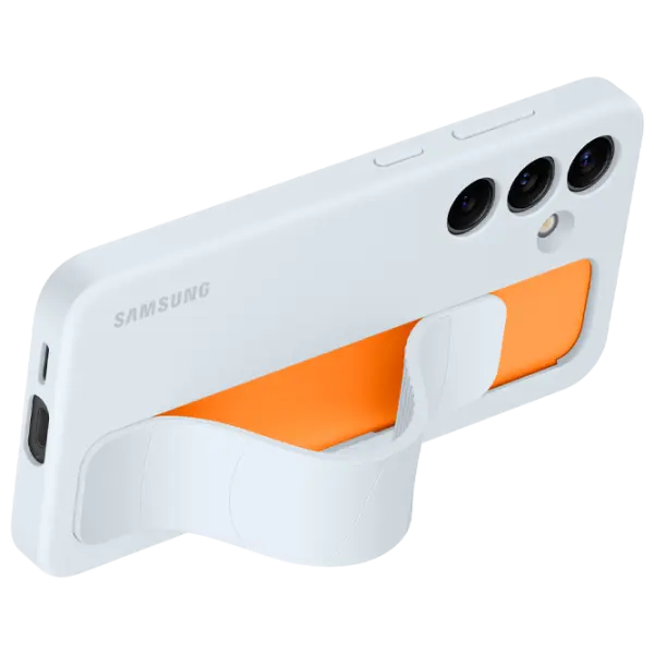 Husă pentru smartphone Samsung Galaxy S24 Standing Cover TPU Light Blue photo 4