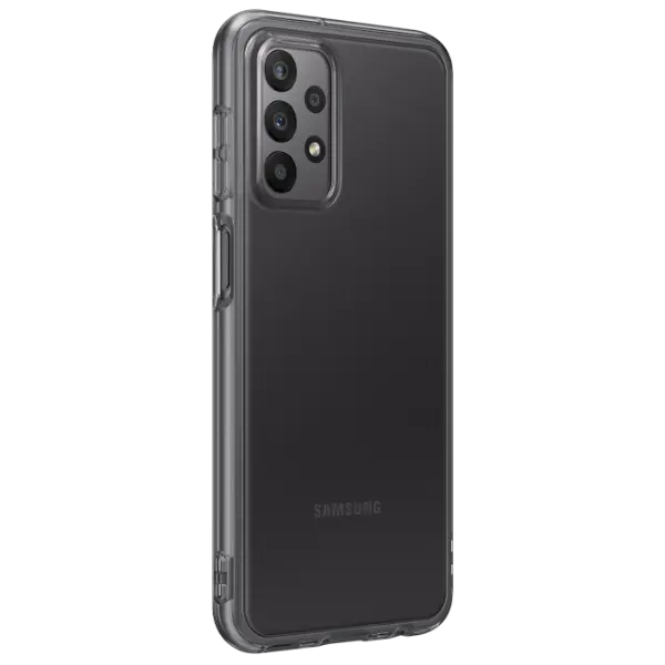 Husă pentru smartphone Samsung Galaxy A23 Soft Clear TPU Black photo 3