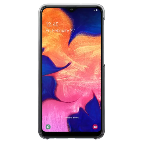 Чехол для смартфона Samsung Galaxy A10 Back PP Gradation Black photo 4
