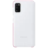 Husă pentru smartphone Samsung Galaxy A41 Flip Wallet PP White