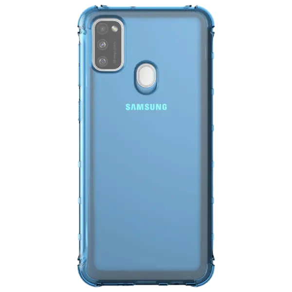 Husă pentru smartphone Samsung Galaxy M21 Back TPU Blue photo 1