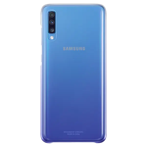 Чехол для смартфона Samsung Galaxy A70 Back PP Прозрачный Пурпурный photo 1