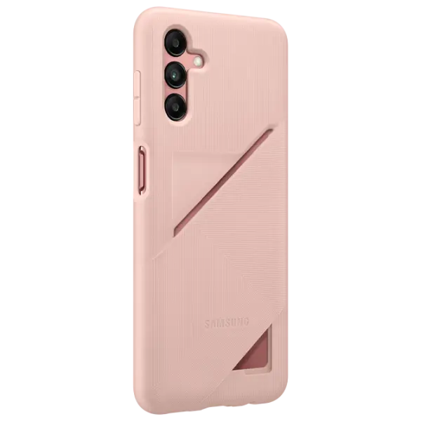 Husă pentru smartphone Samsung Galaxy A04s Card Slot TPU Copper Beige photo 3