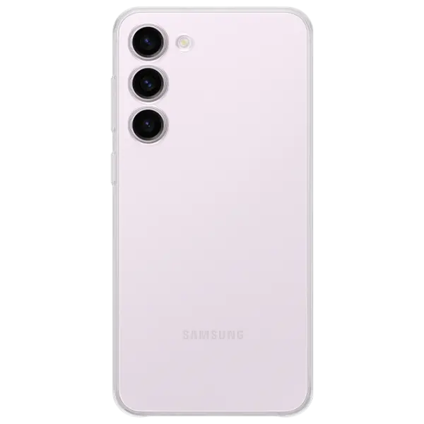 Husă pentru smartphone Samsung Galaxy S23 Plus Back TPU Transparent photo 1