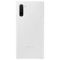 Husă pentru smartphone Samsung Galaxy Note 10 Back Piele White