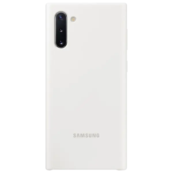Husă pentru smartphone Samsung Galaxy Note 10 Back TPU White photo 1