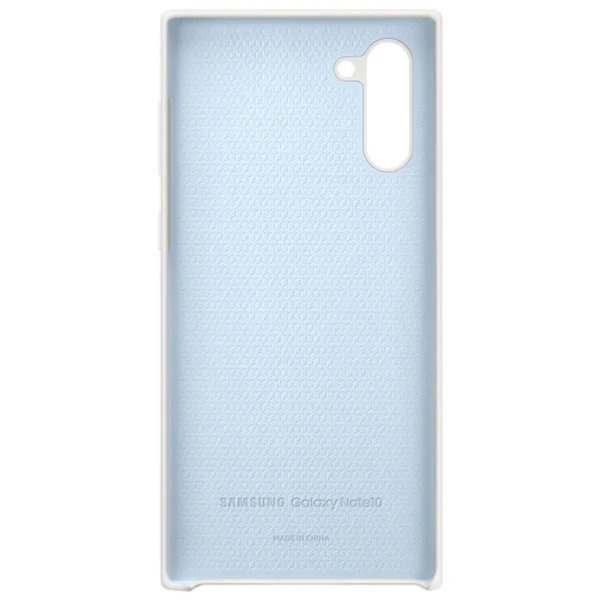 Husă pentru smartphone Samsung Galaxy Note 10 Back TPU White photo 3