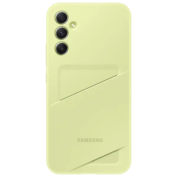 Husă pentru smartphone Samsung Galaxy A34 Back TPU Lime Green photo 1