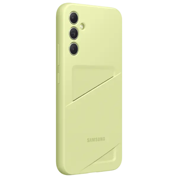 Husă pentru smartphone Samsung Galaxy A34 Back TPU Lime Green photo 2