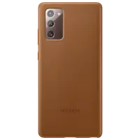 Husă pentru smartphone Samsung Galaxy Note 20 Back Piele Brown