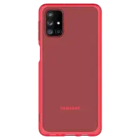 Husă pentru smartphone Samsung Galaxy M31s Back TPU Transparent Red