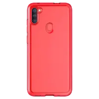 Husă pentru smartphone Samsung Galaxy A11 Back TPU Transparent Red
