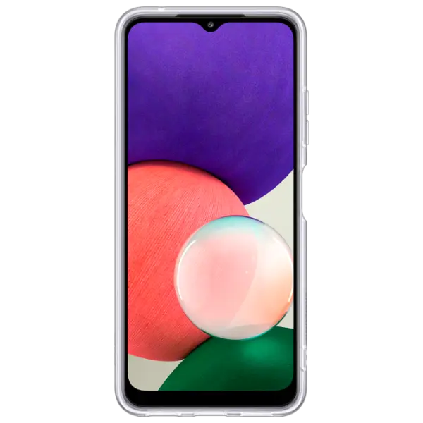 Husă pentru smartphone Samsung Galaxy A22 Back TPU Transparent photo 3