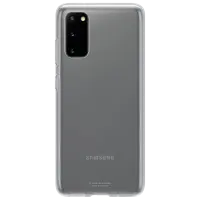 Husă pentru smartphone Samsung Galaxy S20 Back Silicon Transparent