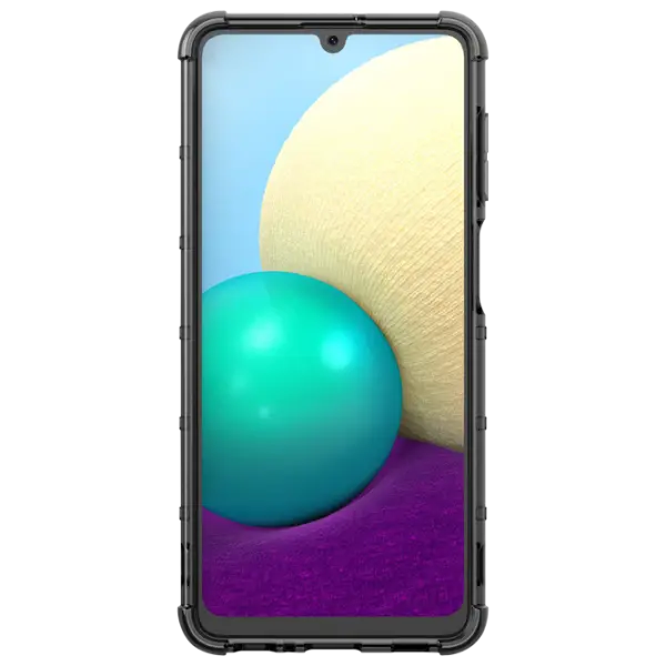 Husă pentru smartphone Samsung Galaxy M32 Back TPU Transparent Black photo 2