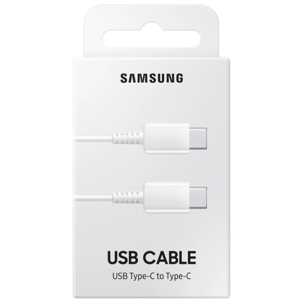 Cablu pentru telefon Samsung EP-DA705 USB Type-C/ USB Type-C White photo 4