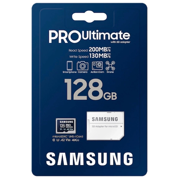 MicroSD Samsung PRO Ultimate 128 ГБ MicroSD photo 3