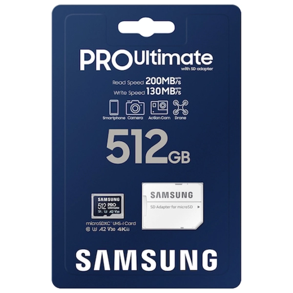 MicroSD Samsung PRO Ultimate 512 ГБ MicroSD photo 4