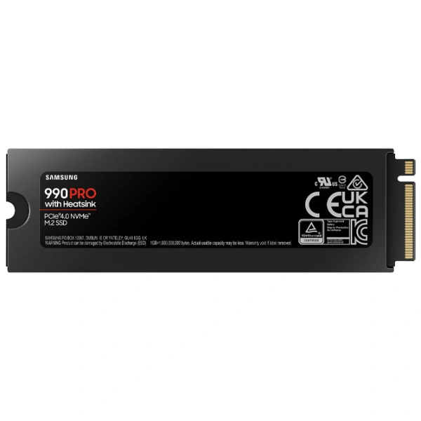 SSD Samsung 990 PRO w/ Heatsink 1 ТБ M.2 NVMe photo 2