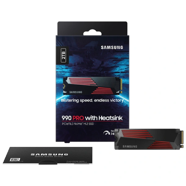SSD Samsung 990 PRO w/ Heatsink 2 TB M.2 NVMe photo 3