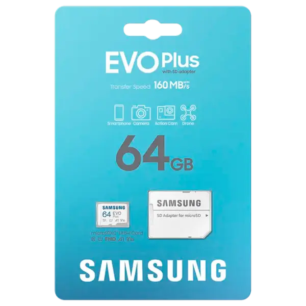 MicroSD Samsung EVO Plus 64 GB MicroSD photo 7
