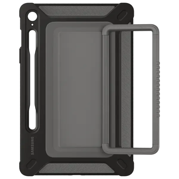 Чехол для планшета Samsung X510/ X515 Tab S9 FE 10.9" Полиуретан Серый Black photo 4