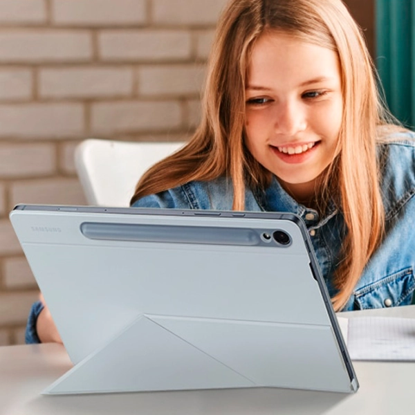 Husă pentru tabletă Samsung X710/ X715 Tab S9 11" Poliuretan, policarbonat White photo 4
