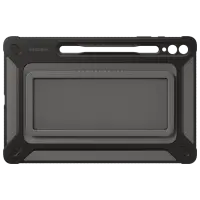 Чехол для планшета Samsung X810/ X815 Tab S9+ 12.4" Полиуретан Серый Black
