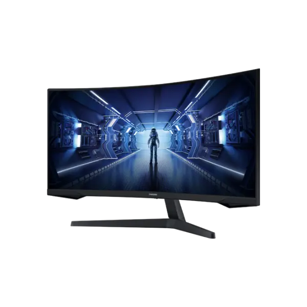 Monitor Samsung Odyssey G5 C34G55TWWI 34" 2K Black photo 3