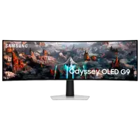 Монитор Samsung Odyssey G93SC 49" DWQHD 240 Гц Серебристый