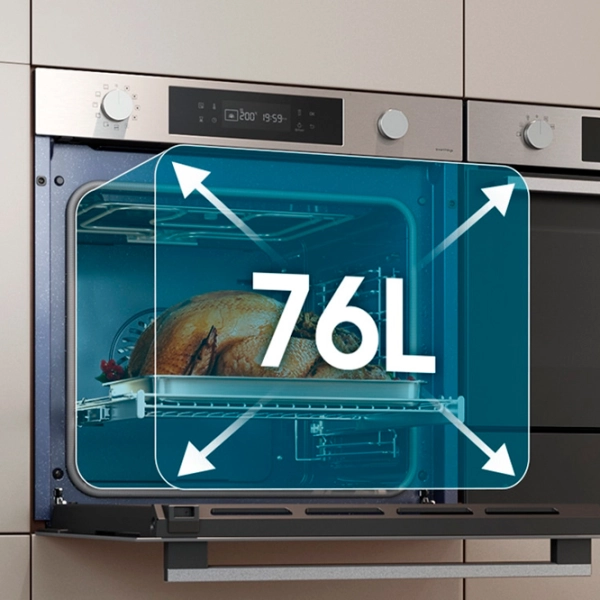 Cuptor încorporabil Samsung NV7B4125ZAK/WT 76 l 3950 W Black photo 12