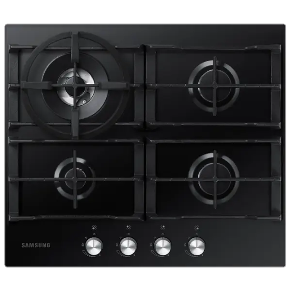 Plită încorporabilă pe gaz Samsung NA64H3030AK/ WT Black photo 2