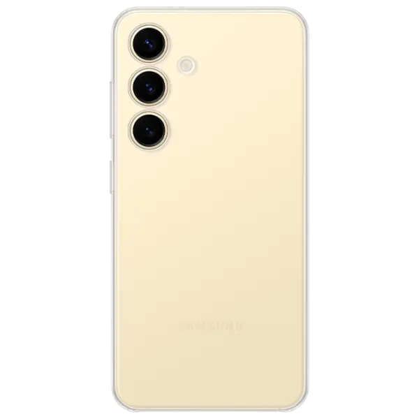 Husă pentru smartphone Samsung Galaxy S24 Back TPU Transparent photo 1