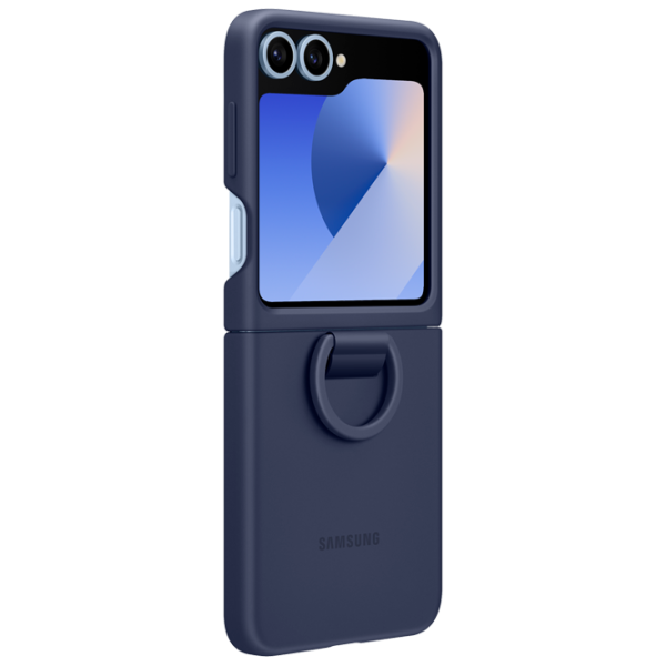 Husă pentru smartphone Samsung Galaxy Z Flip 6 Back TPU Navy Blue photo 4
