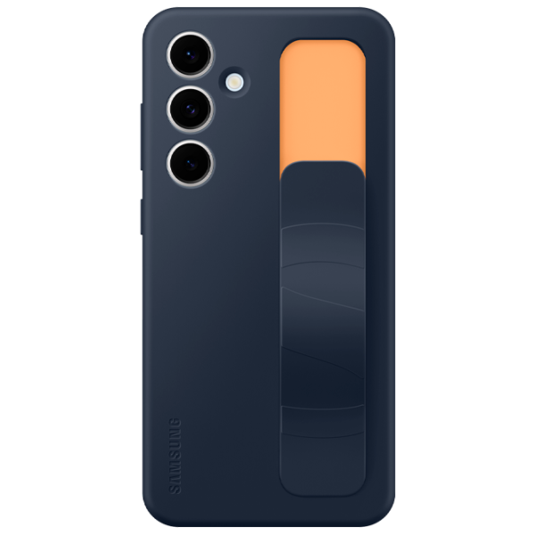 Husă pentru smartphone Samsung Galaxy S24 FE Standing Cover TPU Dark Blue photo 3