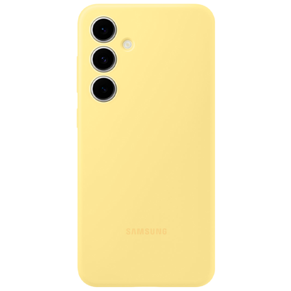 Husă pentru smartphone Samsung Galaxy S24 FE Back TPU Yellow photo 1