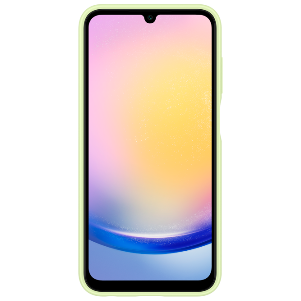Husă pentru smartphone Samsung Galaxy A25 Card Slot TPU Lime Green photo 3